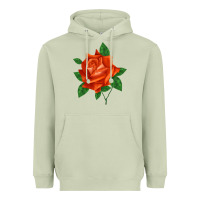 Matcha tropicana rose Heavyweight Hoodie - LillyAllenDesigns
