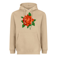 Mushroom tropicana rose Heavyweight Hoodie - LillyAllenDesigns