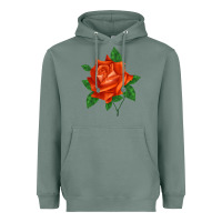 Sage tropicana rose Heavyweight Hoodie - LillyAllenDesigns