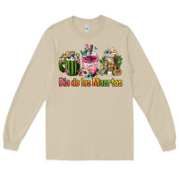 Mushroom mexican día de los muertos coffee cups Long Sleeve Tee - FaDigitalArtStudio