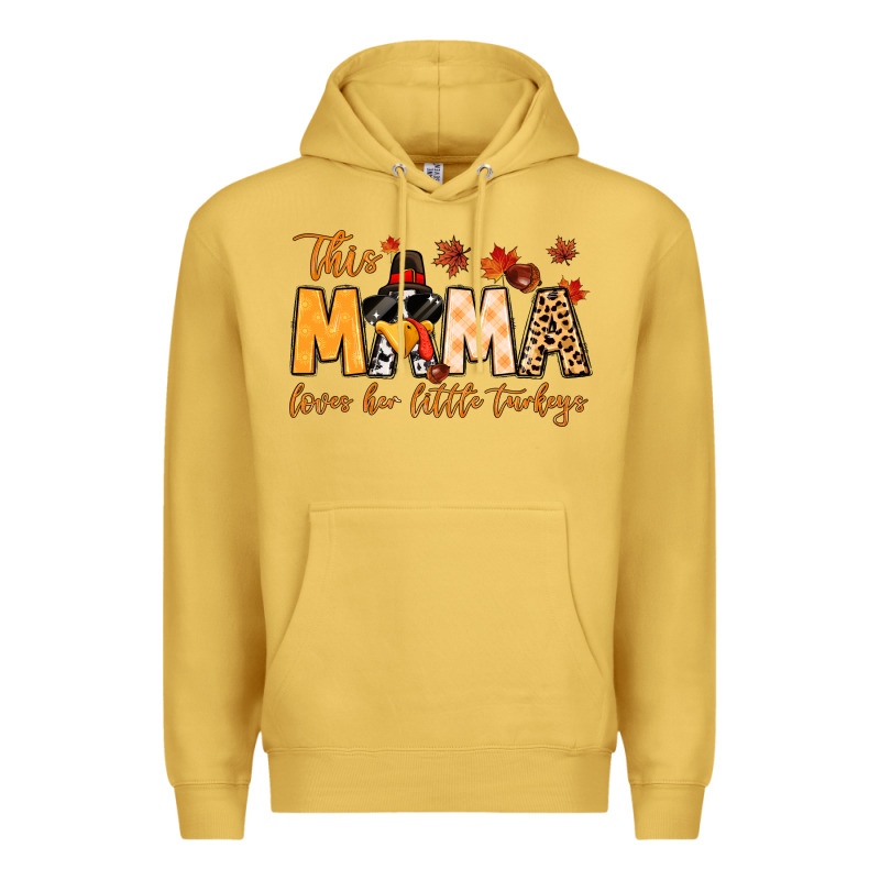 This Mama Loves Her Little Turkeys Premium Hoodie by MaliasSmallBusiness | Teevron