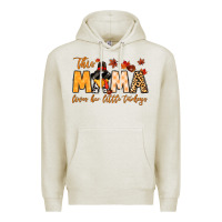 Oatmeal Heather this mama loves her little turkeys Premium Hoodie - MaliasSmallBusiness