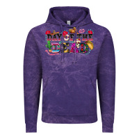 Cloud Purple day of the dead Vintage Hoodie - texasbilliewilder