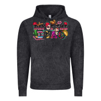 Vintage Black day of the dead Vintage Hoodie - texasbilliewilder