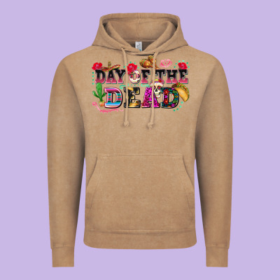 Vintage Hoodie day of the dead