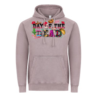 Vintage Zinc day of the dead Vintage Hoodie - texasbilliewilder
