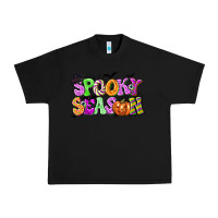 Black Spooky Season Urban Heavy Tee - texasbilliewilder