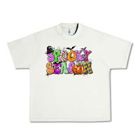 Pistachio Spooky Season Urban Heavy Tee - texasbilliewilder