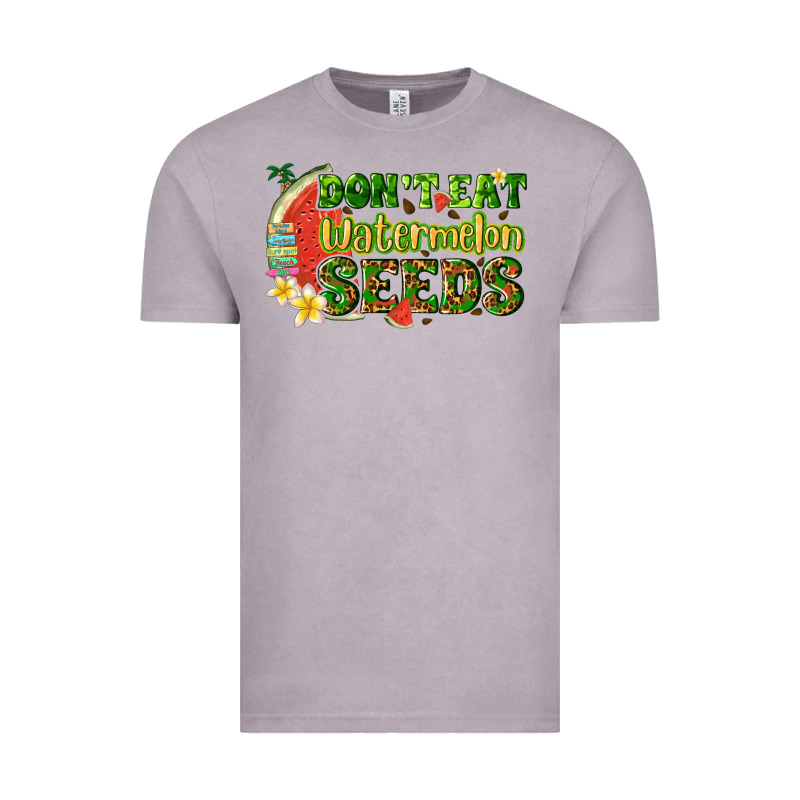 Dont Eat Watermelon Seeds With Summer Vintage Tee by texasbilliewilder | Teevron