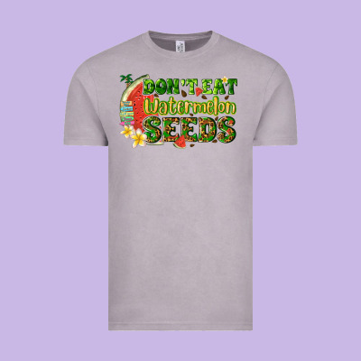 Dont Eat Watermelon Seeds With Summer Vintage Tee Designed By Texasbilliewilder