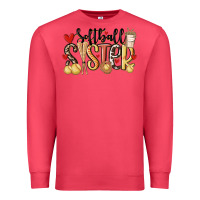 Cardinal softball sister Premium Sweatshirt - MaliasSmallBusiness