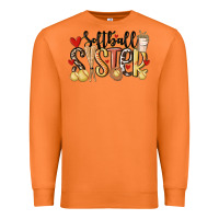 Carrot softball sister Premium Sweatshirt - MaliasSmallBusiness