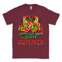Burgundy sweet summer watermelon and truck Classic Tee - HRA Design Shop