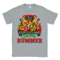 Heather Grey sweet summer watermelon and truck Classic Tee - HRA Design Shop