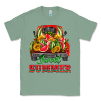 Sage sweet summer watermelon and truck Classic Tee - HRA Design Shop