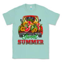 Seafoam sweet summer watermelon and truck Classic Tee - HRA Design Shop