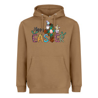 Toasted Coconut cross rabbit gnomes happy easter Heavyweight Hoodie - Jasminsmagicworld