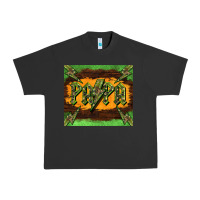 Pigment Black papa  lightning camouflage Urban Heavy Tee - BarkalooDesign