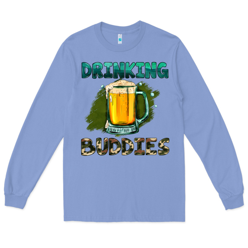 Drinking Buddies With Beer Long Sleeve Tee by HRA Design Shop | Teevron
