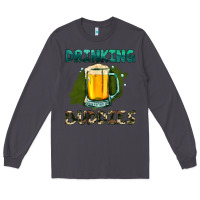 Smoke drinking buddies with beer Long Sleeve Tee - HRA Design Shop