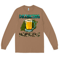 Toasted Coconut drinking buddies with beer Long Sleeve Tee - HRA Design Shop
