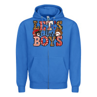 True Royal let's do this boys baseball Zipper Hoodie - Jasminsmagicworld