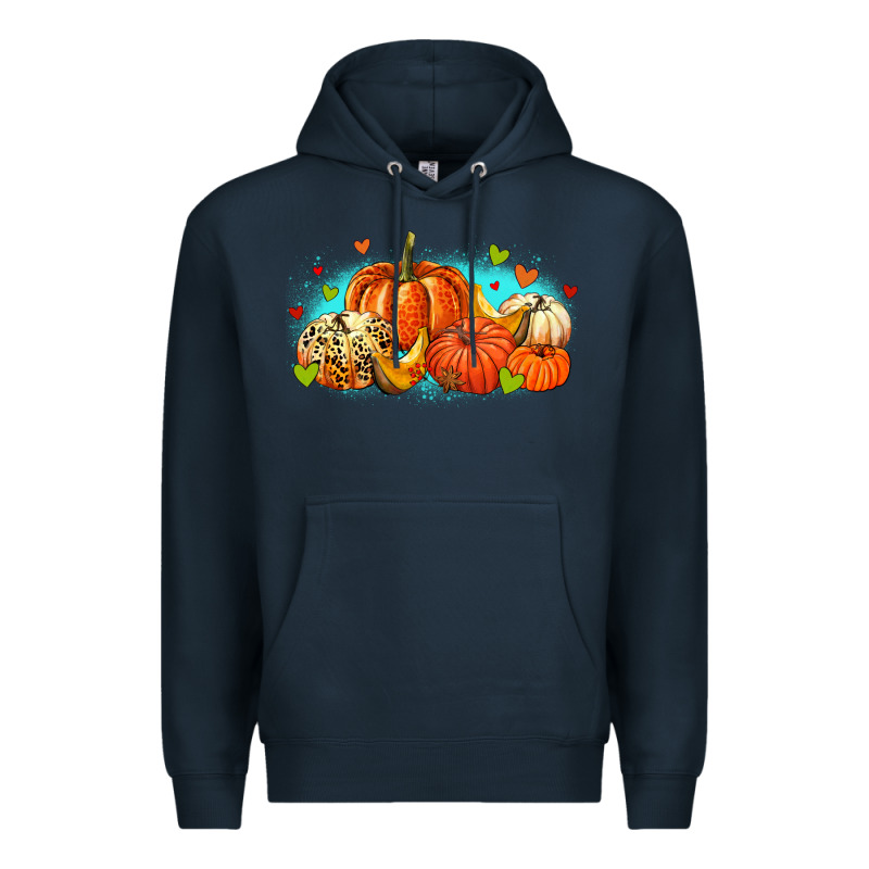 Thankful Pumpkins Premium Hoodie by MaliasSmallBusiness | Teevron