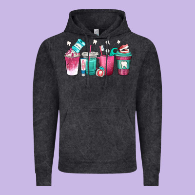 Vintage Hoodie dentist coffee cups