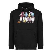 Black easter bunny gnomes Heavyweight Hoodie - Jasminsmagicworld