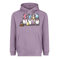 Lavender easter bunny gnomes Heavyweight Hoodie - Jasminsmagicworld