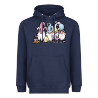 Navy easter bunny gnomes Heavyweight Hoodie - Jasminsmagicworld