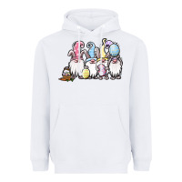 White easter bunny gnomes Heavyweight Hoodie - Jasminsmagicworld