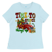 Baby Blue time to spruce things up Ladies Tee - AdoDesignShop