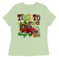Matcha time to spruce things up Ladies Tee - AdoDesignShop