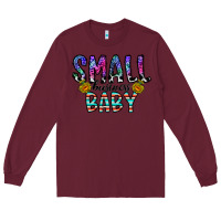 Burgundy small business baby Long Sleeve Tee - CowhideDigitalArt