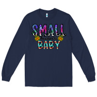 Navy small business baby Long Sleeve Tee - CowhideDigitalArt