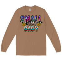 Toasted Coconut small business baby Long Sleeve Tee - CowhideDigitalArt
