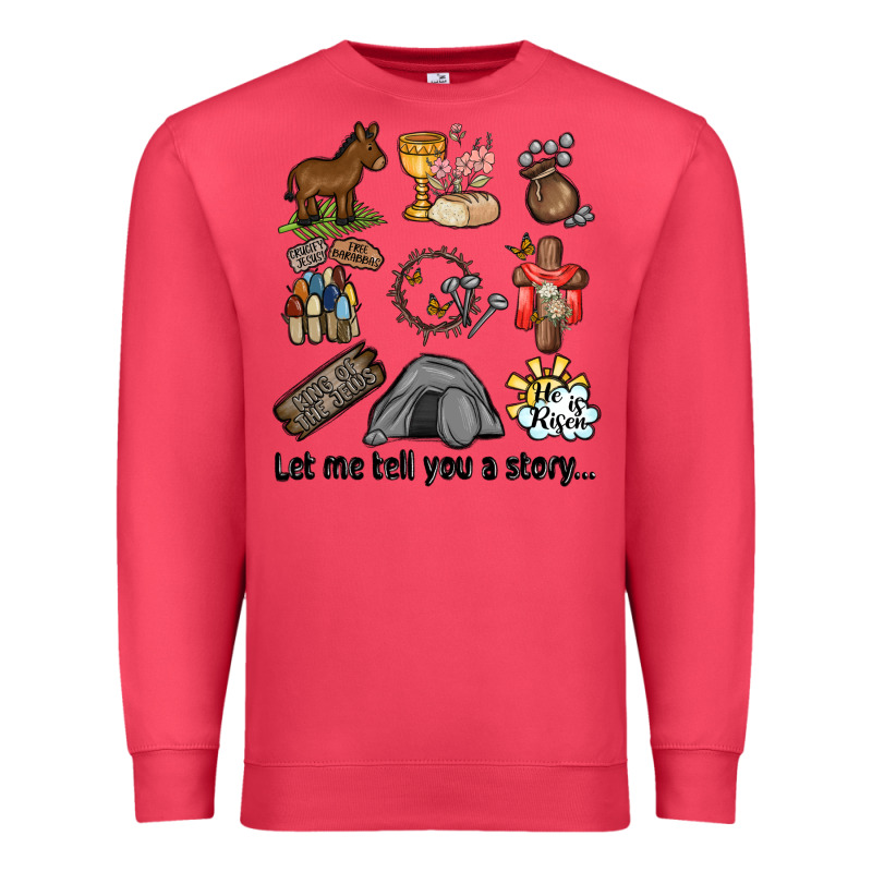 Let Me Tell You A Story Premium Sweatshirt by MaliasSmallBusiness | Teevron
