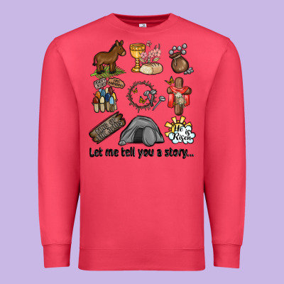Let Me Tell You A Story Premium Sweatshirt Designed By Maliassmallbusiness