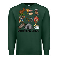 Sports Green let me tell you a story Premium Sweatshirt - MaliasSmallBusiness