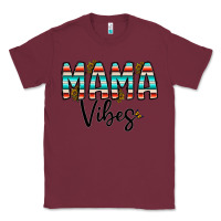 Burgundy mama vibes Classic Tee - CowhideDigitalArt