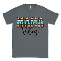 Charcoal Heather mama vibes Classic Tee - CowhideDigitalArt