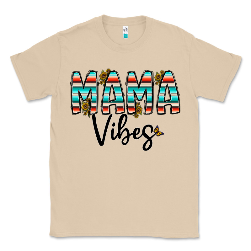 Mama Vibes Classic Tee by CowhideDigitalArt | Teevron