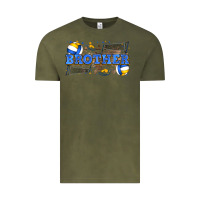 Vintage Olive brother volleyball Vintage Tee - Zillion Design Studio