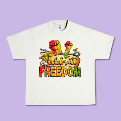 Celebrate Freedom Urban Heavy Tee Designed By Zillion Design Studio