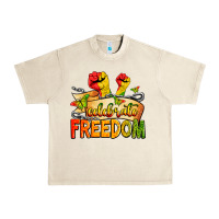 Sandshell celebrate freedom Urban Heavy Tee - Zillion Design Studio