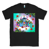 Black ohana stitch Classic Tee - AdoDesignShop