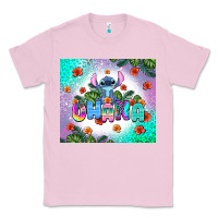 Bubblegum Pink ohana stitch Classic Tee - AdoDesignShop