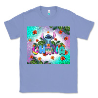 Colony Blue ohana stitch Classic Tee - AdoDesignShop