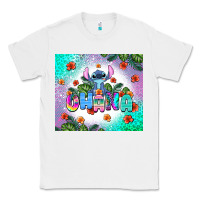 White ohana stitch Classic Tee - AdoDesignShop